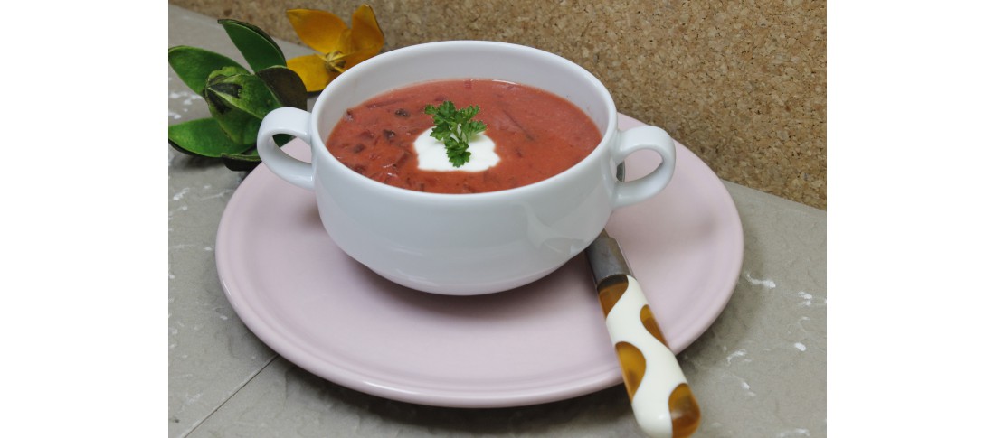 Betenbartsch (Rote Beete Suppe)